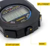 Multifunktion Electronic Digital Sport Stopwatch Timer Stor skärm med datumtid och larmfunktion Lämplig