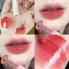 Lip Gloss Cherry Mirror Glass Cosmetic Pink Transparent Water Glaze Waterproof Liquid Lipstick Nude Brown Tint MakeupLipLip