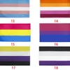 Stili LGBT18 lesbica gay bisessuale Transgender Semi asessuata pansessuale Bandiera dell'orgoglio gay Bandiera arcobaleno Bandiera lesbica con rossetto Consegna DHL