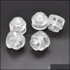 100Pcs/Lot Cord Lock Toggle Stopper Plastic Clip For Paracord/Backpack Clear White Drop Delivery 2021 Craft Tools Arts Crafts Gifts Home