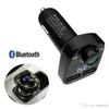 X8 FM bezprzewodowe ładowarki nadajnikowe Aux modulator Bluetooth HandsFree Zestaw samochodowy audio MP3 odtwarzacz 3.1A Podwójne ładowarki USB z pudełkiem detalicznym