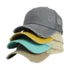 DHL 11 couleur Criss Cross Queue De Cheval Chapeau Lavé Coton Snapback Caps Messy Bun Été Pare-Soleil Casquette de baseball En Plein Air Chapeau De Fête