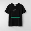 Kadın Erkek Tasarımcılar T Shirt Tişörtleri Moda Hayvan Mektubu Baskı Kısa Kollu Bayan Tees Luxurys Bayan Rahat Giysiler