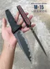 Nyaste MI.ller M-15A Fixat Blad Knife Pocket Kitchen Knives Rescue Utility EDC Tools