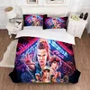 Stranger Things3D Bedding Set Hot Fashion Horror Movie Printed羽毛布団カバーツインフルクイーンキングサイズドロップシッピング