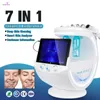 Nyaste 9 i 1 Skin Spa Hydro Dermabrasion Korea Aqua Peeling Hydra Oxygen Skin Care Machine med Bio Photon