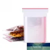 100PCS Resealable Plastic Zip Lock Bag Clear Packaging Pouches Sealing Jewelry Food Storage Vacuum Fresh Organize Bag