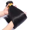 Brasilianische indische Weaving Straight Human Hair Bündel natürliche schwarze Haarextension für Frauen Bone Body Wave 1/3/4 PCs Großhandel 8 Zoll bis 40 Zoll