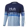 Chemises de pêche en huk chemises à manches longues hommes Tops Gear Gear Soft Summer Jersey Outdoor Sports Uniform Breathable Upf 50 Camisa de Pesca 220812