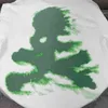 Kontrastujący nadruk Mastermind World Tee Men Men Women Ghost Shadow Shadow Japan T Shirt Oversize MMJ Tops