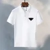 2022 Projektant wysokiej jakości Polo T koszule Polos Polos Floral Mens High Pullover Street Fashion Medusa Horse Polo Prace Prace Luksusowy koszulka