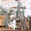 Juldekorationer DIY Elk Tree Decoration 2022 Navidad Xmas Ornaments kalenderår Dekor Kerst Noelchristmas