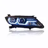 مصباح رأس تصميم للسيارات لمصباح أمامي LED LED City 14-18 City Drl Turn Turn Signal High Beam Lights أثناء النهار