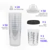 165 ML/400 ML/600 ML/800 ML Pistolet À Peinture Réservoir De Peinture Pistolet À Peinture Tasse De Mélange Non Propre Jetable Tasse À Mesurer Type H/O Tasse Rapide 220815