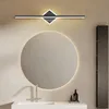 Vägglampa modern led spegel ljus nordisk enkel monterad el badrum lyxklädsel smink lampvägg