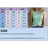 دبابات النساء CAMIS Women Vintage Series Print Streetwear Slim Fit O Deck Halter Top Steps Tank Olcyless Summerwomen's