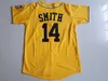 Film Bel-Air Academy 14 Will Smith Baseball Jersey The Fresh Prince Bel Air Couleur Jaune Team Cool Base Respirant Broderie Et Couture Pur Coton Top Qualité