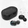 100% NYA E7S TWS trådlösa Blutooth 5.0 Hörlurar hörlurar IPX4 Vattentät headset HiFi 3D Stereo Sound Music in-Ear Earskydd för Android iOS Dropshipping