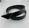 3 5cm Designers Belt Luxurys high quality men's leather belt with printed PRa letters women's belts fashion buckle305B