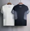 2022 Yaz Erkek Tasarımcı T Gömlek Casual Adam Bayan Tees Harflerle Baskı Kısa Kollu Üst Satmak Lüks Erkekler Hip Hop Giysileri U3