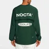 2023 MEN039S Tshirt Nocta Golf Co Markalı Yuvarlak Boyun Külte Uzun Kollu Hızlı Kurutma Spor Basışı Gömlek Tshirt Hareketi Mevcut 60ess