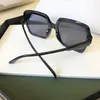 Lurury Sunglasses Vintage ClassicESHizeSunGlases Big Square Frame Black Fashion UV400 Gradient女性Oculos女性