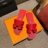 designer slipper women 2023 new fashion sandal slides flt mule rubber brown black white pink sandlas ladies office outdoor loafers wedge slider shoes