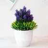 장식용 꽃 화환 인공 식물 분재 작은 나무 냄비 가짜 식물 화분 화분 장식용 웨딩 홈 룸 테이블 장식 가드