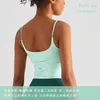 Yoga Suspender colete feminino tanque de mulheres nuas sentimento respirável esportes plissados ​​sutiã de fitness underwear roupas de ginástica t-shirt