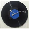 Quartz rond vintage horloge murale design CD noir disque vinyle Duvar Saati Horloge murale cuisine montre pour la décoration intérieure Y200407