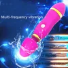 G-Spot AV Vibrador Impermeable para Mujeres Adultos sexy Masajeador Juguetes Ajustable 12 Velocidad Bajo Estimulador de Clítoris Con Batería Artículos de Belleza