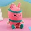 Giocattolo per bambini Pasqua Giocattoli di peluche Carino Frutta Latte Tè Peluche ripiene Animali Morbidi Pasque lunghe Sdraiato Nobile temperamento Bambola Cuscino Regalo Sorpresa