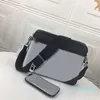 Designer-Herren-Luxus-Designer-Taschen für Herren, dreiteilige Umhängetasche, Messenger-Tasche, kleine schräge Briefträgertasche, geeignet für den Modischen