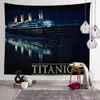 Taquestres Tapestres Titanic Tapestry Home Room Decoração de parede Parede Estética Planta pendurada para o quarto 1-12-1-26Testries