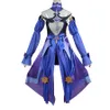 Genshin Impact Fischl von Luftschloss Narfidort, disfraz de Cosplay, vestido, Halloween, carnaval, mujeres, uniformes para niñas, peluca