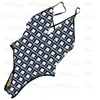 Costumi da bagno bikini da donna stampati di lusso Costumi da bagno interi imbottiti di design Sexy slip da spiaggia push-up con cravatta Costumi da bagno spaccati da piscina alla moda