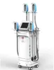 raggiungere -14 gradi Cryo freeze sliming body shape fat reduce 5 Maniglie insieme lavoroCryolipolyis con rf 40k cavitation slimmin laser pad