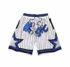 Penny Hardaway cousu juste Don Basketball Shorts Hip Pop Summer Pant avec des poches Papent de survêtement à fermeture éclair Sports Sports Breathable Gym Training plage