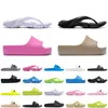 Dikke platform casual schoenen schimmelglaasjes schuim smatering flip flops sportstijl dia