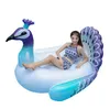 200 cm flottant paon matelas gonflable paon anneaux de bain flotteurs loisirs flotteur chaise cygne siège anneau piscine tubes jouet de plage