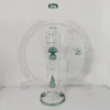 Altos grandes cachimbos de cogumelo de cogumelo de vidro grossos cachimbos de água do poço de água do botão de água com bong com tigela de 18 mm shisha hookahs fumaça para tabaco 16 polegadas