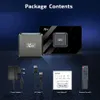 X98Q TV Box Android 11 Amlogic S905W2 RAM 2G ROM 16 GB Obsługa H.265 AV1 Dual WiFi YouTube Media Player