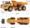 RC Truck Dump Knickgelenkter Dumper mit 120-Minuten-Akku, Spielzeugkonstruktion für Erwachsene und Kinder 220719