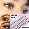 Faux Cils Cluster Premade Volume Fans 10D / 20D Individuel C Curl Greffage Cils Naturel Faux Vison Cils ExtensionFalse Harv22