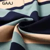 GAAJ Brand 95% Cotton Mens Polo Shirt Short Sleeve Vintage Stripes Tops High Quality Clothing Collar T shirt Polos Shirts Men 220704