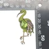 30 PCS/Lot Fashion Jewelry Brouches Multicolor Crystal Rhinestone Cute Bird Animal Flamingo Women Brouches Pins