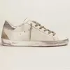 Superstar mieszane skórzane buty swobodne buty Graffiti Lopard-Print Sneakers Golden Classic Do-Old Dirty Bute Snake Skin Obcina zamsz Glitter Slajd Mid-top Women Men Size 36-45