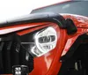 Светодиодная головка автомобиля Светодиодная подсветка головки для головки Jeep Wrangler 2007-2017 Динамический сигнал поворота Высокий балок Авто аксессуары