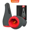 Otouch Airturn Männlich Saugen Masturbatoren 3 in 1 Vibrator Rotation Erwärmen Mund Blowjob Masturbation Sexspielzeug für Männer Erwachsene 18 220330