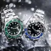 15 kolorów Wysokiej jakości Zegarek fabryczny 2813 Automatyczny mechaniczny luksusowy zegarek męski 116 610 40 mm tarcza ceramiczna ramka ze stali nierdzewnej Pasek Luminous 41 zegarków